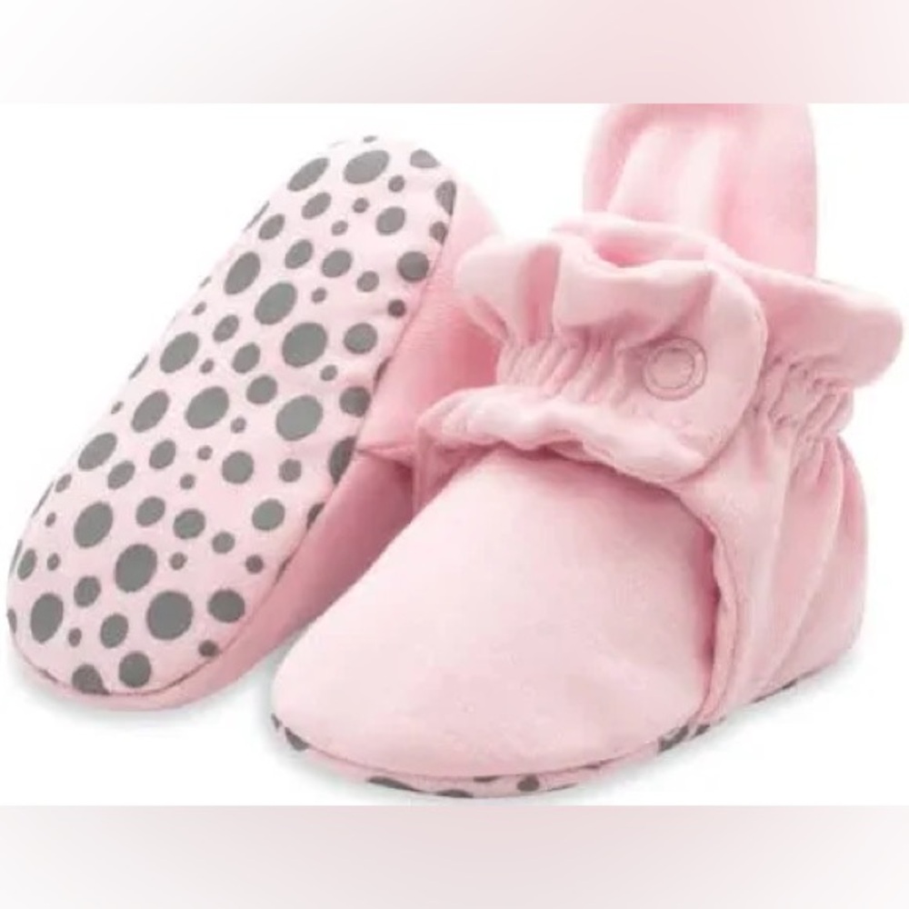 Zutano Organic Cotton Gripper Baby Bootie. NWOT. 12 Months.